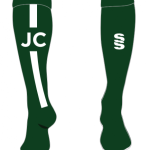 JC Team Socks (Green / White)