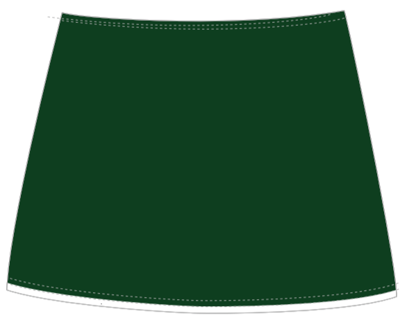 JC Ladies Fit Skort (Green / White)