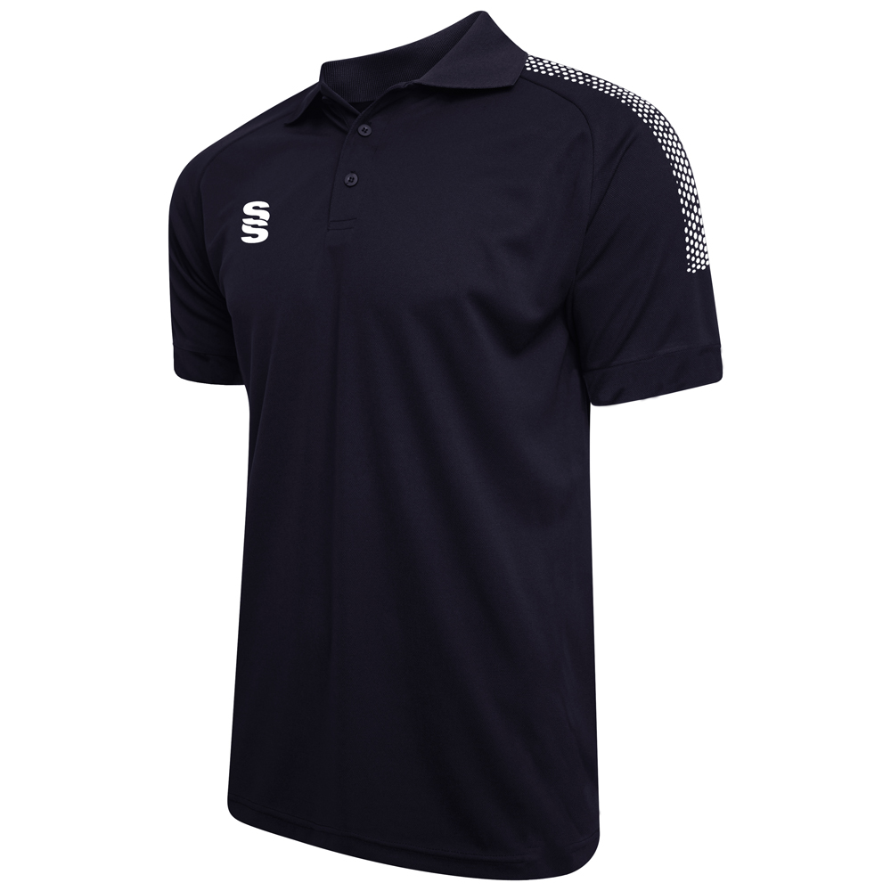 Dual Polo Shirt - Navy (DU018) - Surridge Sport