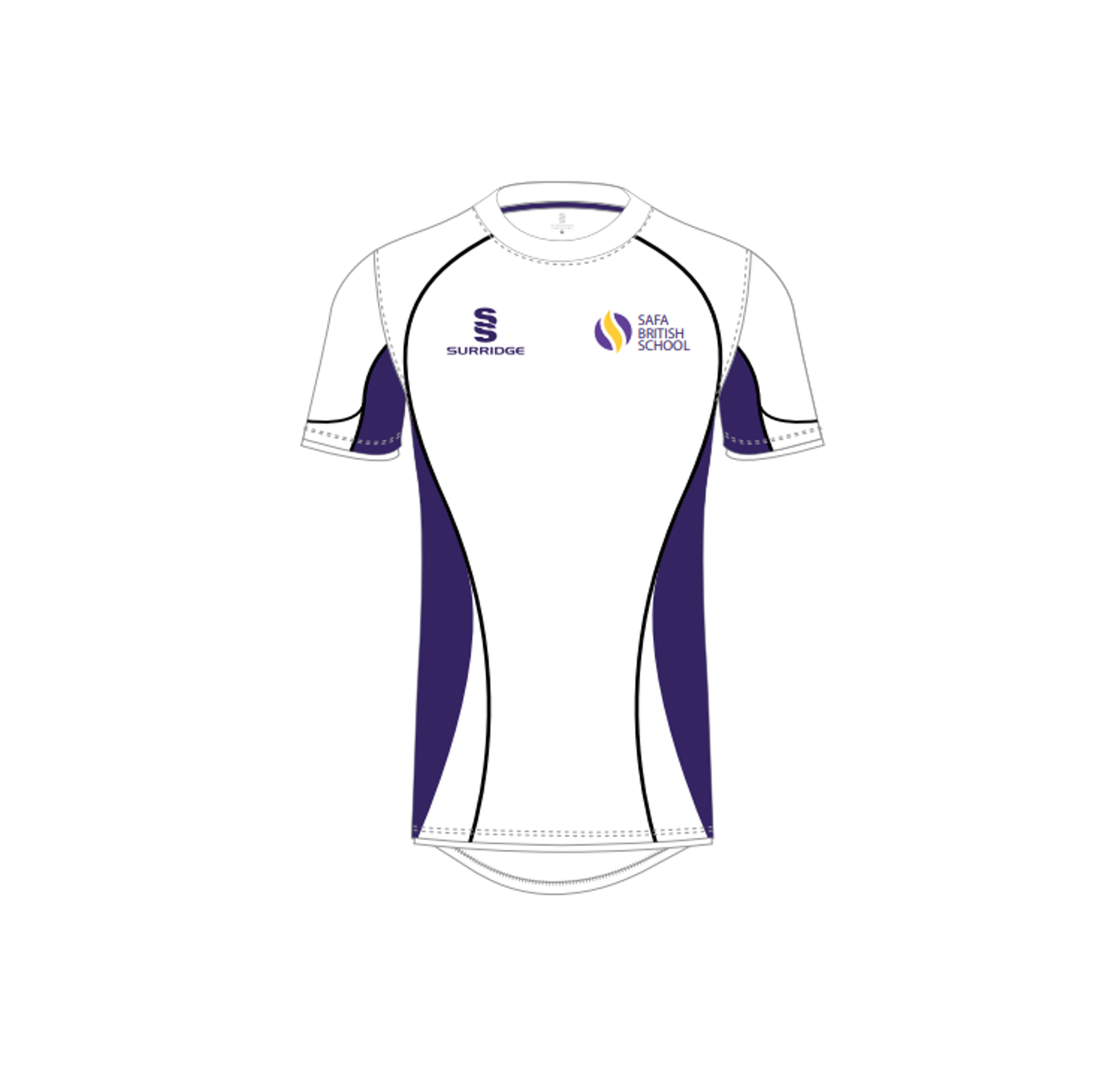 Safa British School Swim Squad Shirt - Male - Surridge Sport