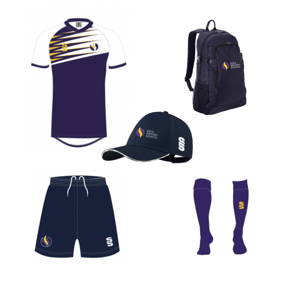 Safa British School Football Kit Bundle Surridge Sport