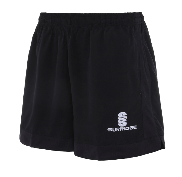 Ladies Running Shorts - Black - Surridge Sport