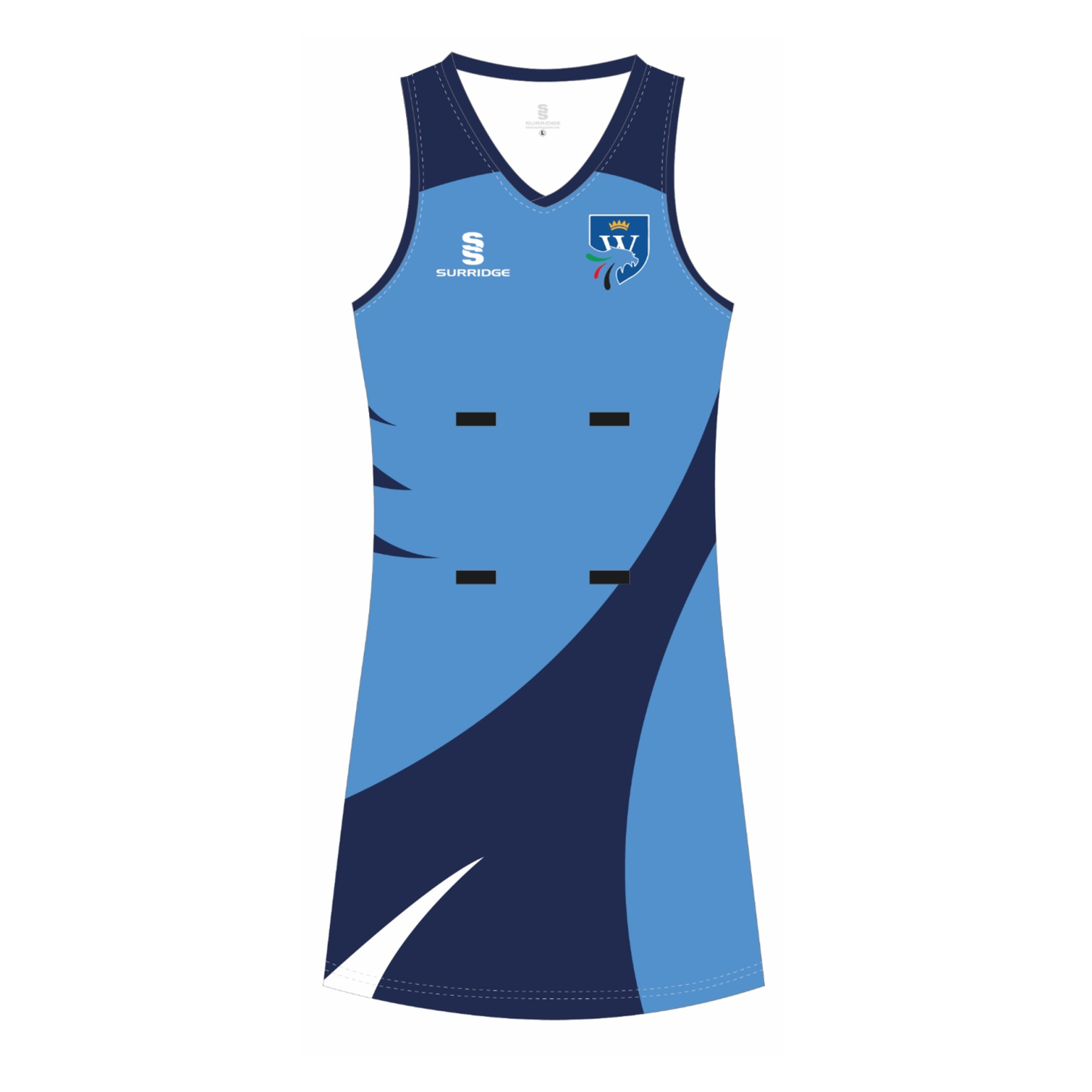 WSO Falcons Netball Dress Female Surridge Sport wso-falcons-netball-dress-female-surridge-sport